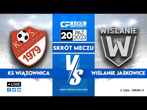 Skrót: KS Wiązownica - Wiślanie Jaśkowice 20.10.2023