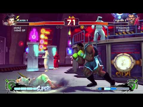 SSF4 Ranked Asia: akmk2 (Makoto) VS TFmaximum (Boxer)