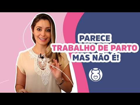 Parece TRABALHO DE PARTO mas NÃO É! Como identificar os PRÓDROMOS?