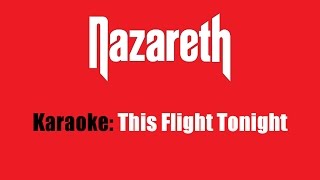 Karaoke: Nazareth / This Flight Tonight