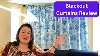 ❄️✨ Blue Snowflake Blackout Curtains: Cozy Winter Bedroom Upgrade! (52x84 2 Panels) 🌟