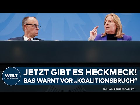 DEUTSCHLAND: Mega Heckmeck um das Rentenpaket! Bärbel Bas warnt vor Koalitionsbruch!