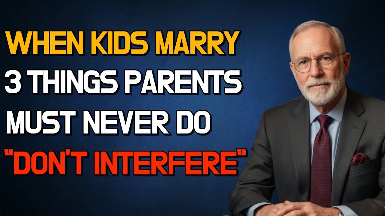 20 Years of Marriage Counseling Taught Me: Never Do These 3 Things When Your Child Gets Married