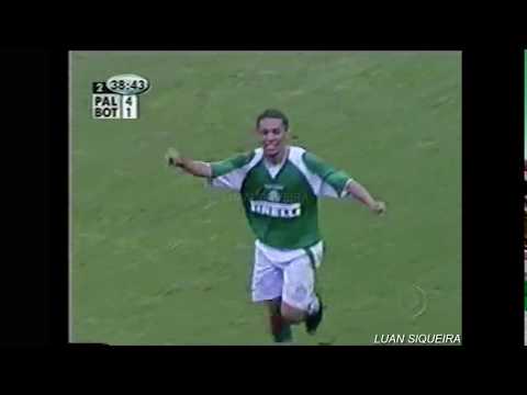 Gols - Palmeiras 4x1 Botafogo | Brasileiro série B 2003