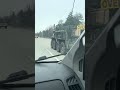 Army Company element going down I-90, they were waving at everybody.😎😎’merica🇺🇸🇺🇸