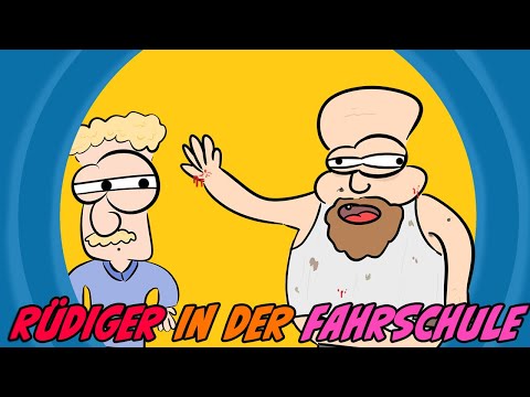Rüdiger in der Fahrschule