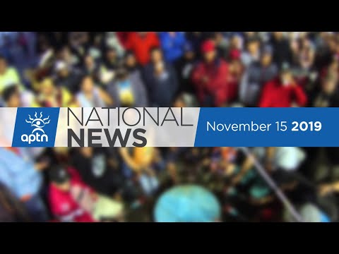 APTN National News November 15, 2019 – First Nation man killed, Scathing indictment unleashed