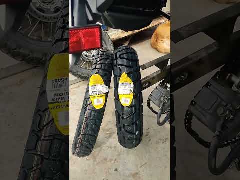 2022 KLR 650 tire change