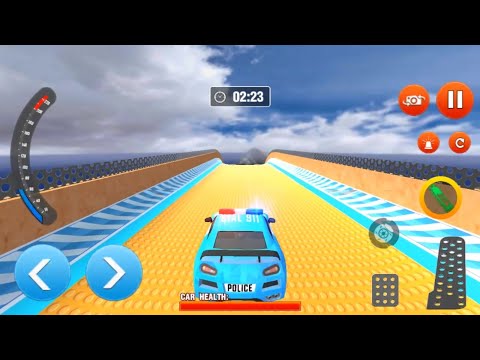 Police Ramp Car Stunts GT Racing Car Stunts Game | Daily Game #14 | Android Gameplay