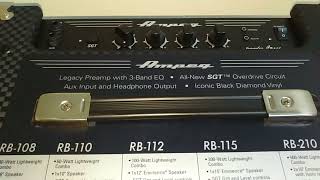 Video thumbnail for AMPEG ROCK BASS 108 RB-108 by SWEEP THE SINNERS