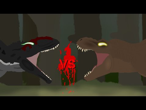Carcharodontosaurus |VS| Tyrannosaurus Rex (Rexy)