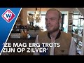 Vrienden en familie kijken naar zilveren race Jutta Leerdam - OMROEP WEST