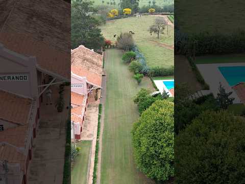 Estação de Venerando, São José do Rio Pardo/SP #drone #Estação de Venerando