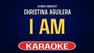 Christina Aguilera - I Am (Karaoke Version)