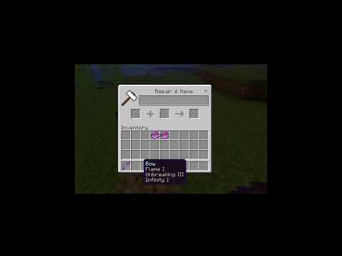 Best Enchantment For God Bow || Minecraft