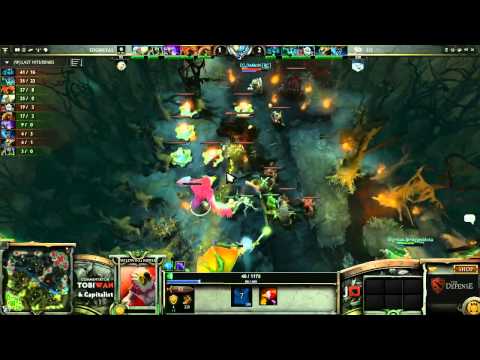 Evil Geniuses vs Team Dignitas Game 1   The Defense DOTA 2 Playoffs   TobiWan