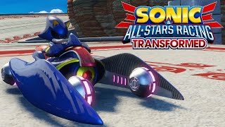Sonic & All-Stars Racing Transformed (PC) - Ocean View - Metal Sonic - 4K HD 60Fps [Max Settings]