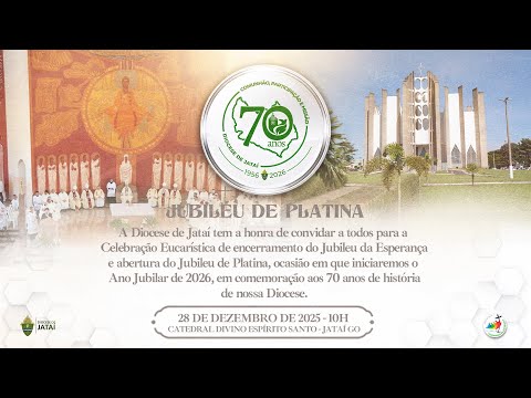 Santa Missa | Encerramento Jubileu Peregrinos de Esperança e Início Jubileu 70 Anos - 28/12/2025