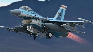 Fighter Jets Launch into Action at Red Flag - Must See!