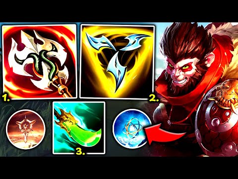 WUKONG TOP DOESN'T NEED A TEAM TO 1V9! (FULL TEAM LOSING) - S13 Wukong TOP Gameplay Guide