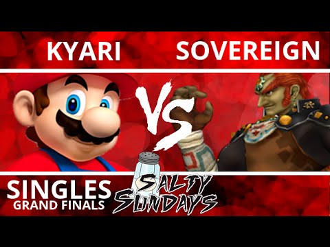 Salty Sunday 41 - Kyari (Mario) VS Sovereign (Ganondorf) - Project M Singles