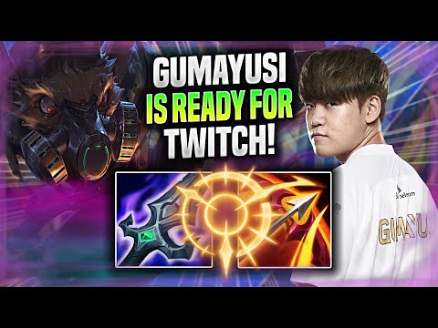 GUMAYUSI IS READY FOR TWITCH IN KR SOLOQ! - T1 Gumayusi Plays Twitch ADC vs Jhin!