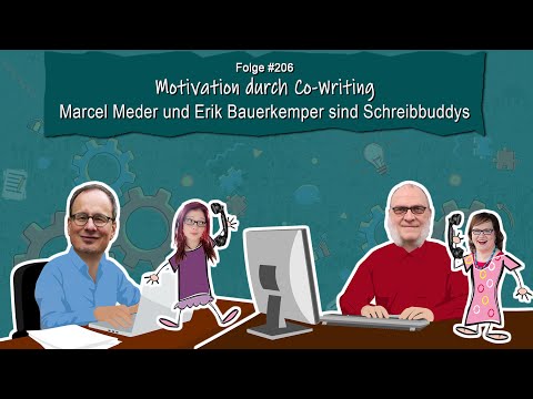DZVDT #206 - Motivation durch Co-Writing: Marcel Meder und Erik Bauerkemper sind Schreibbuddys