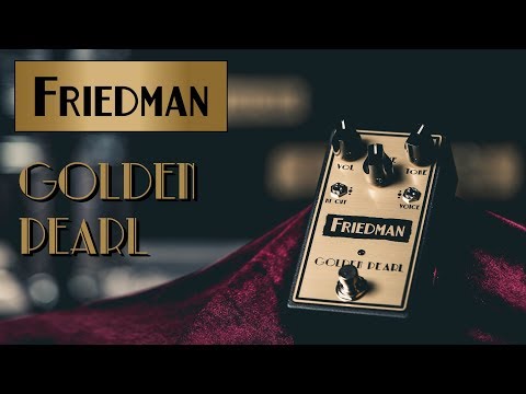 Friedman Golden Pearl Overdrive Pedal image 6