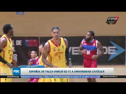Español de Talca derrotó 82-71 a Universidad Católica