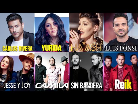 Las Mejores Musica Balada Pop En Español | Ha Ash, Yuridia, Reik, Jesse Y Joy, Carlos Rivera, Camila