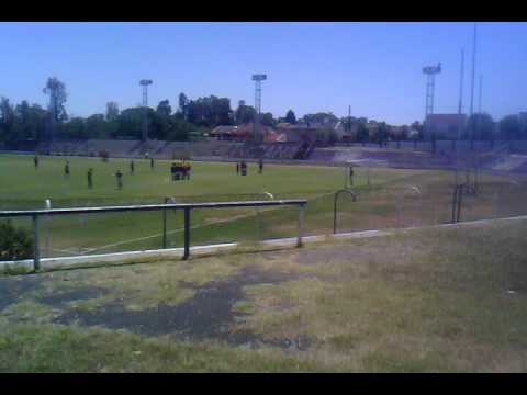 Partido amistoso en Campana, entre Villa Dálmine y Deportivo Armenio