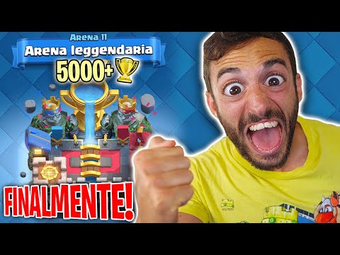 FINALMENTE ARENA LEGGENDARIA!! Partite con il FIATO SOSPESO! - Clash Royale