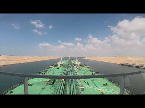 Time lapse video of Suez Canal | Maruf