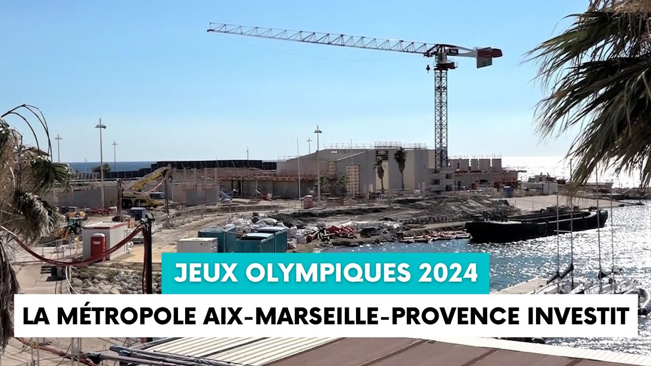 La Métropole Aix-Marseille-Provence investit 16,8 millions d’euros pour les JO 2024
