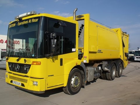 57 2013 Mercedes Faun Variopress Refuse truck for sale