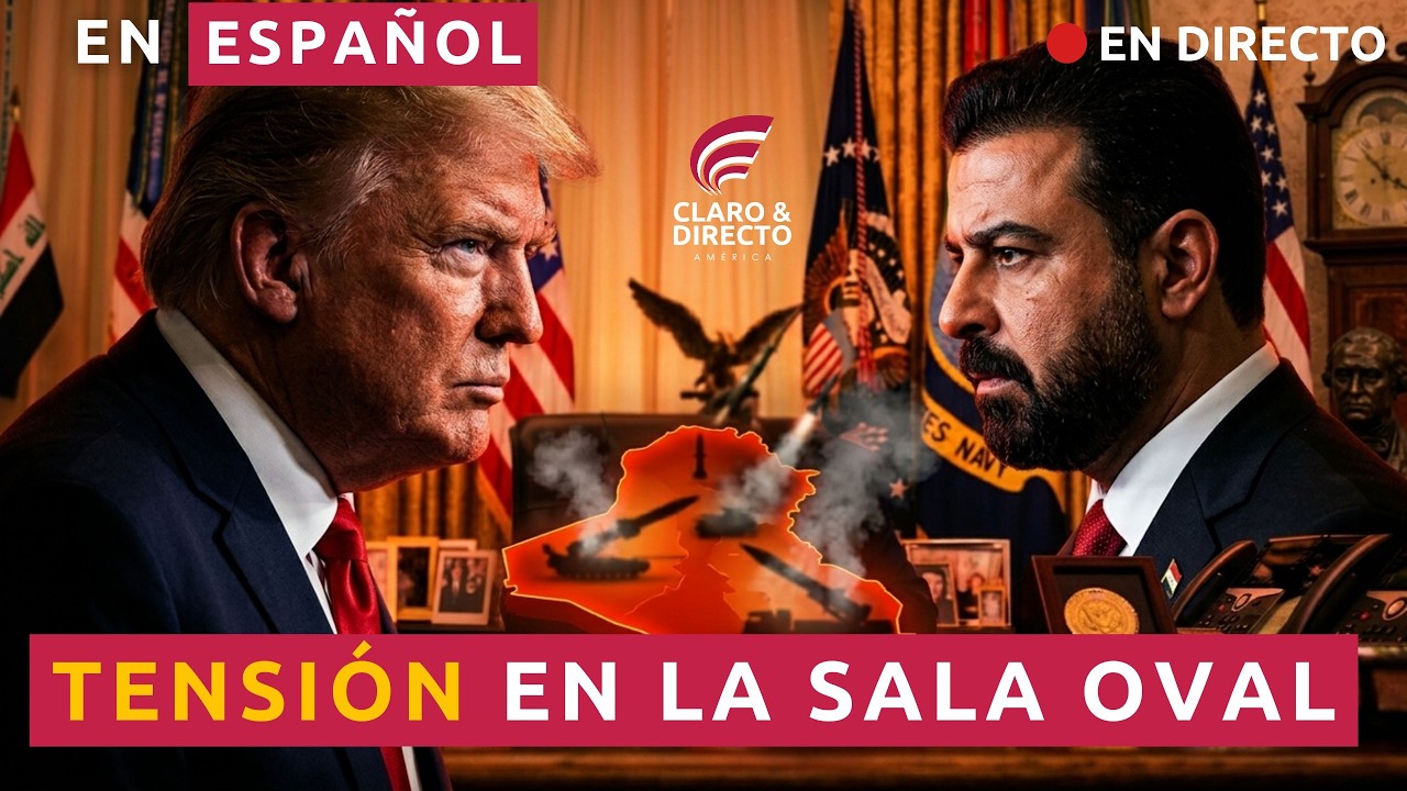 ¿TENSIÓN EN LA CASA BLANCA? TRUMP RECIBE A PRIMER MINISTRO DE IRAK TRAS ATAQUES EN MEDIO ORIENTE