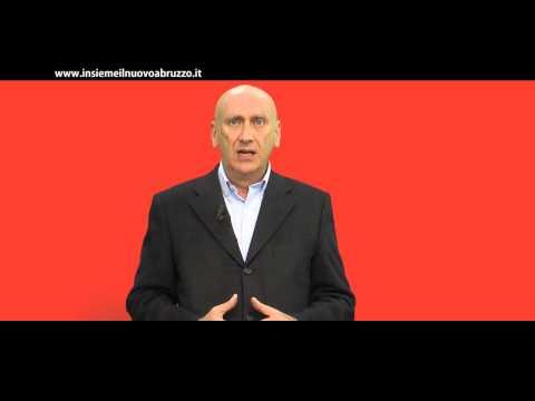 Primarie Centrosinistra Abruzzo - Alfonso Mascitelli