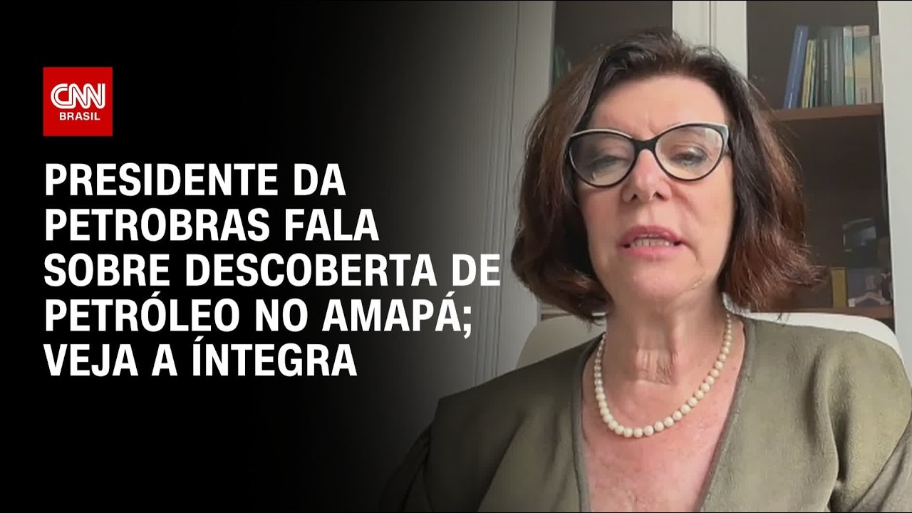 Queremos ser 5º maior produtor de petróleo, diz presidente da Petrobras após descoberta no Amapá