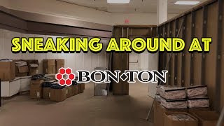 SNEAKING AROUND AT THE BON TON