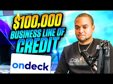 $100,000 ONDECK Business Line Of Credit | No Hard Credit Check REQUIRED🔥