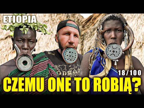 OGLĄDAJCIE PÓKI NIE USUNĄ GO ZNOWU! Mursi - Najbardziej intrygujące plemię w Etiopii.