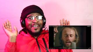 Those Vocals Cant Be Real 🤔😲🤨| Bee Gees - Too Much Heaven (Official Music Video) Reaction/review