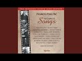 Poulenc: La fraîcheur et le feu, FP 147: No. 4, Dans les ténèbres du jardin