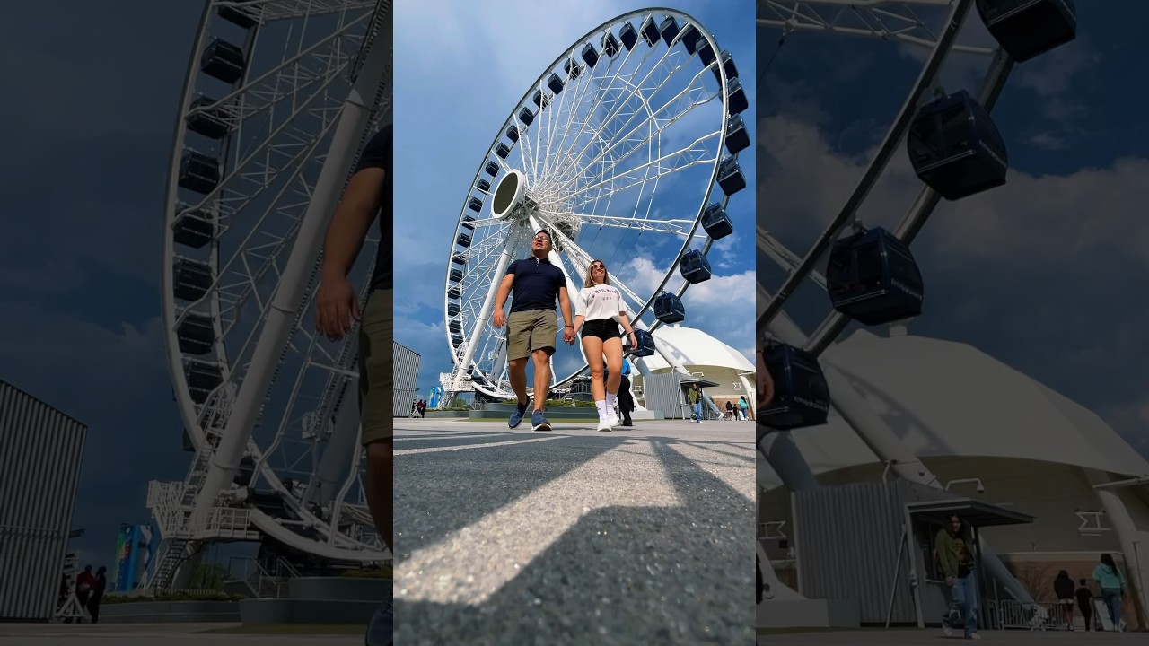 ¿Dónde está la rueda de Chicago? LIB ASK