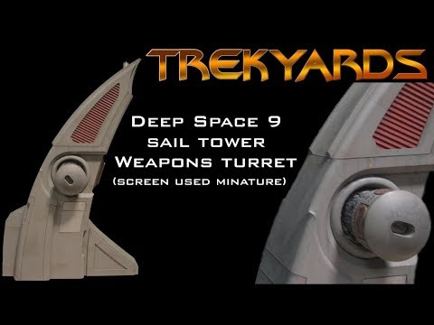 DS9 Weapons Turret Miniature DS9   Propworx Collection