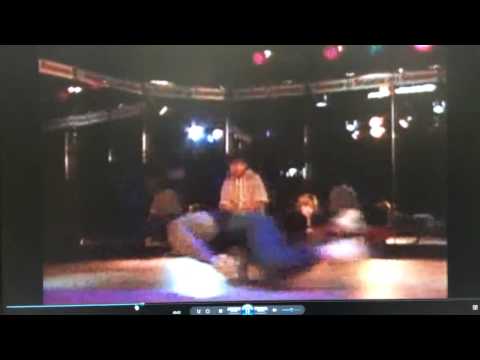 Kenny ken breaking with Quincy Jones jr 1984