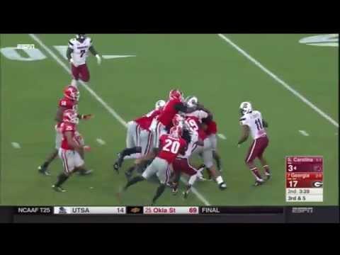 2015 USC vs Georgia - Jerell Adams 15 Yd Reception