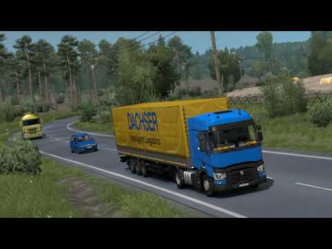 ETS2 Renault T Range 440 Rostock - Uelzen