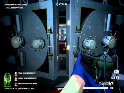 PAYDAY THE HEIST (SOLO DIAMOND HEIST OVERKILL) 2 Mins 36 Seconds