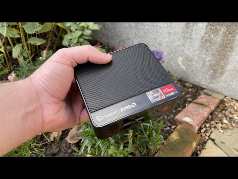 Beelink SER5 Mini PC,AMD Ryzen 5 5500U(6C/12T,up to 4.0 GHz),Mini Computer 16GB DDR4 RAM 500GB M.2 2280 SSD Graphics 7core 1800MHz,Support 4K Triple Display/HDMI+DP+Type-C/Wifi6/BT5.4,Auto Power On video review thumbnail
